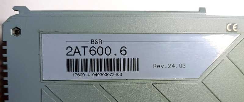 B&R AUTOMATION  2AT600.6 analog input module AT600