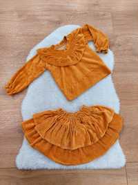 Zestaw bluza i spódnica 98 Zula handmade