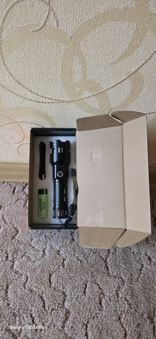 Аккумуляторный фонарик, Zoom, 1x26650,PM30-TG