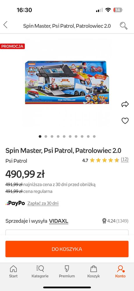 Patrolowiec 2.0 zestaw z Raiderem