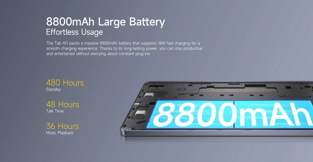 новий планшет Ulefone Tab A11