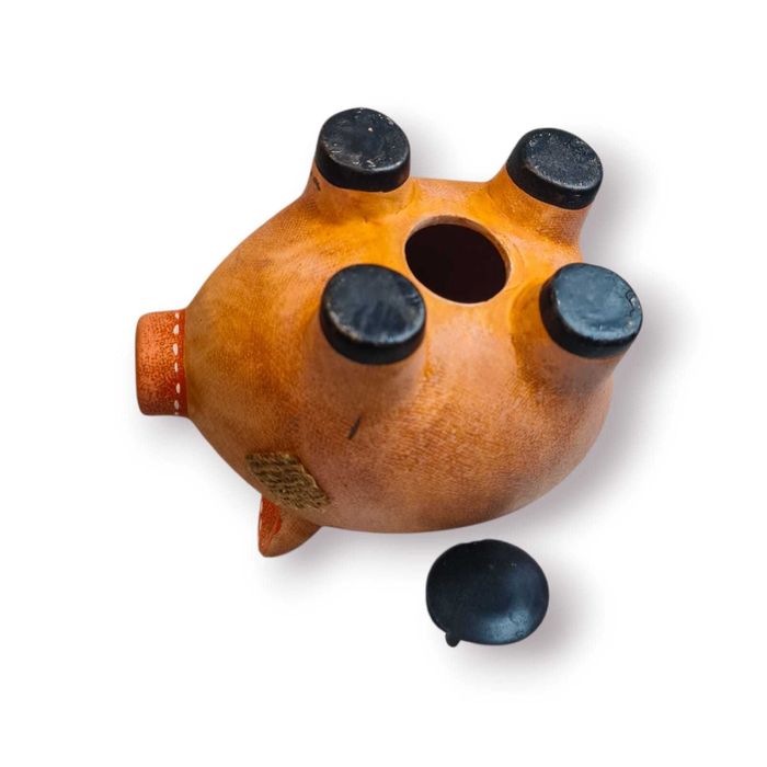 Mealheiro Porquinho – Cerâmica Pintada à Mão