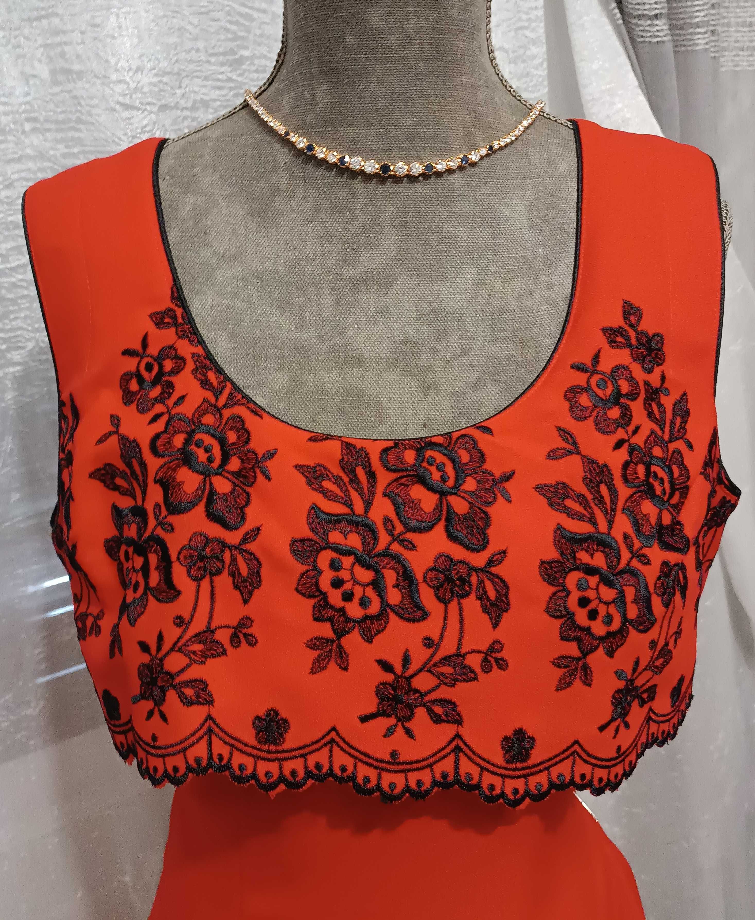 Vestido vermelho da Nouritano Paris