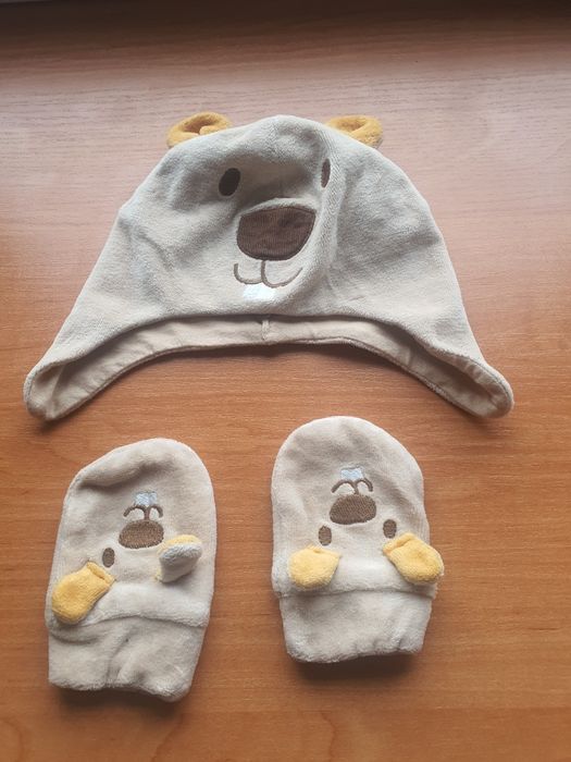 Czapka z rękawiczkami