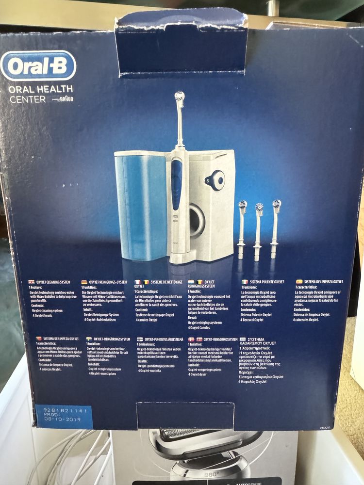Kit limpeza Oral-B oxyjet