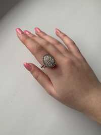 Кольцо, перстень серебряный