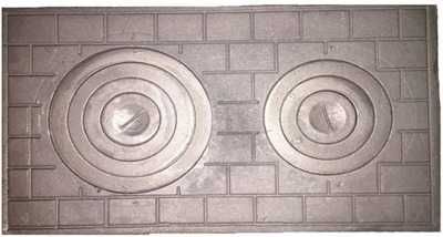 Плита чугунная под казан 410*410 и 540*540 мм