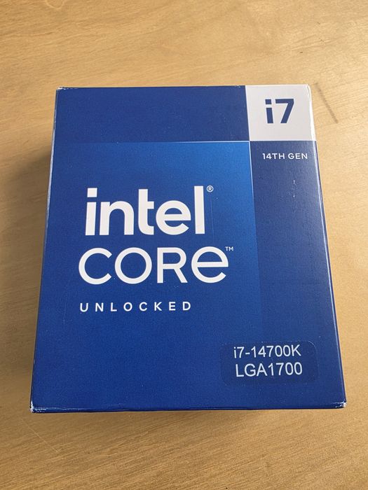 Intel 14700k novo