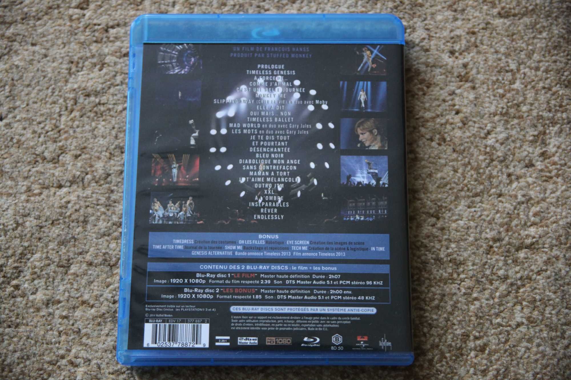 Mylene Farmer timeless 2013 blu ray