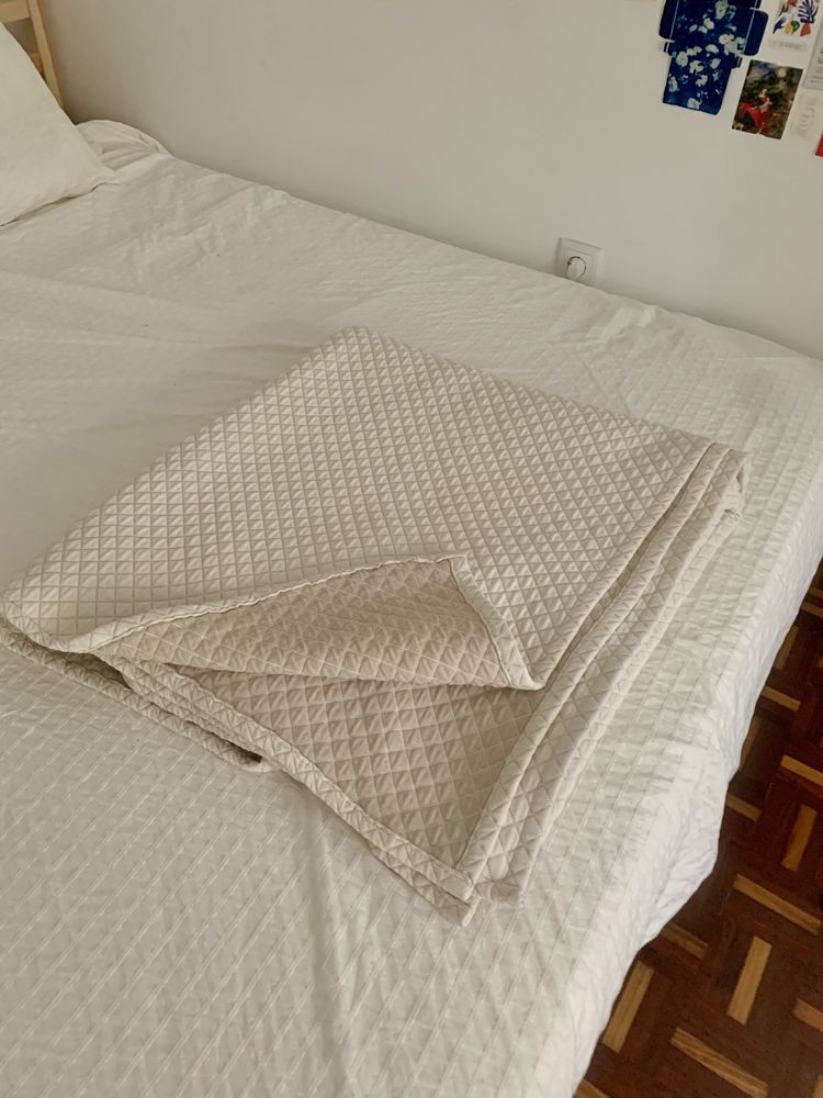Manta ikea cor crema