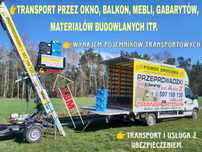 Transport Bus Winda Meblowa Przeprowadzki Wnosimy Pianina Sejfy Wywóz