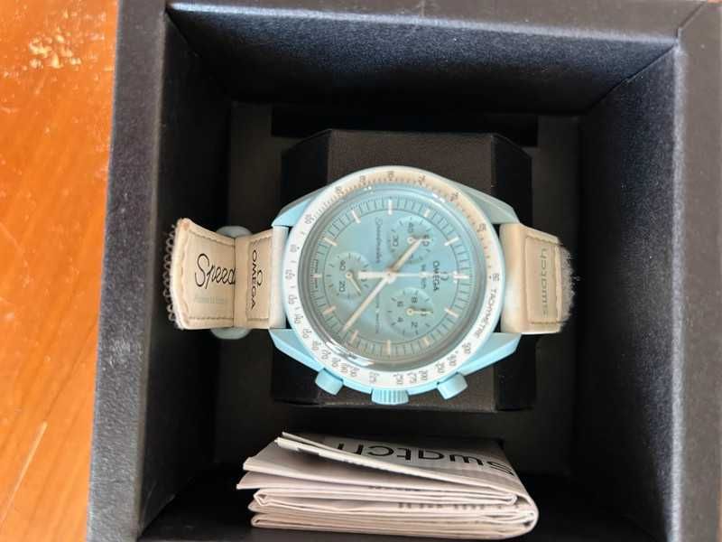 Omega x Swatch SO33L100 Uranus Oferta Specjalna Tylko Teraz