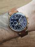 Zegarek kwarcowy Zeppelin Hindenburg moonphase 7038-3