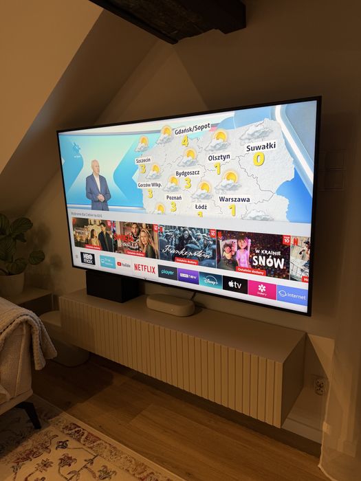 Telewizor Samsung (RU7172) 65” 4K HDR UHD Smart TV – mało używany