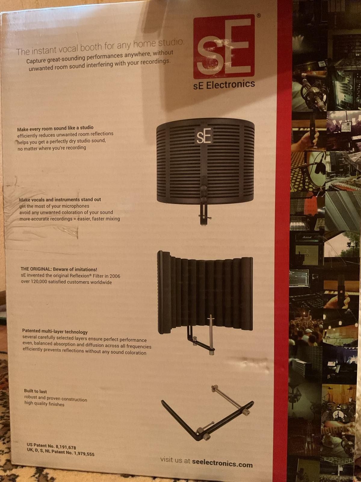 Акустичний екран sE Electronics RF-X Red