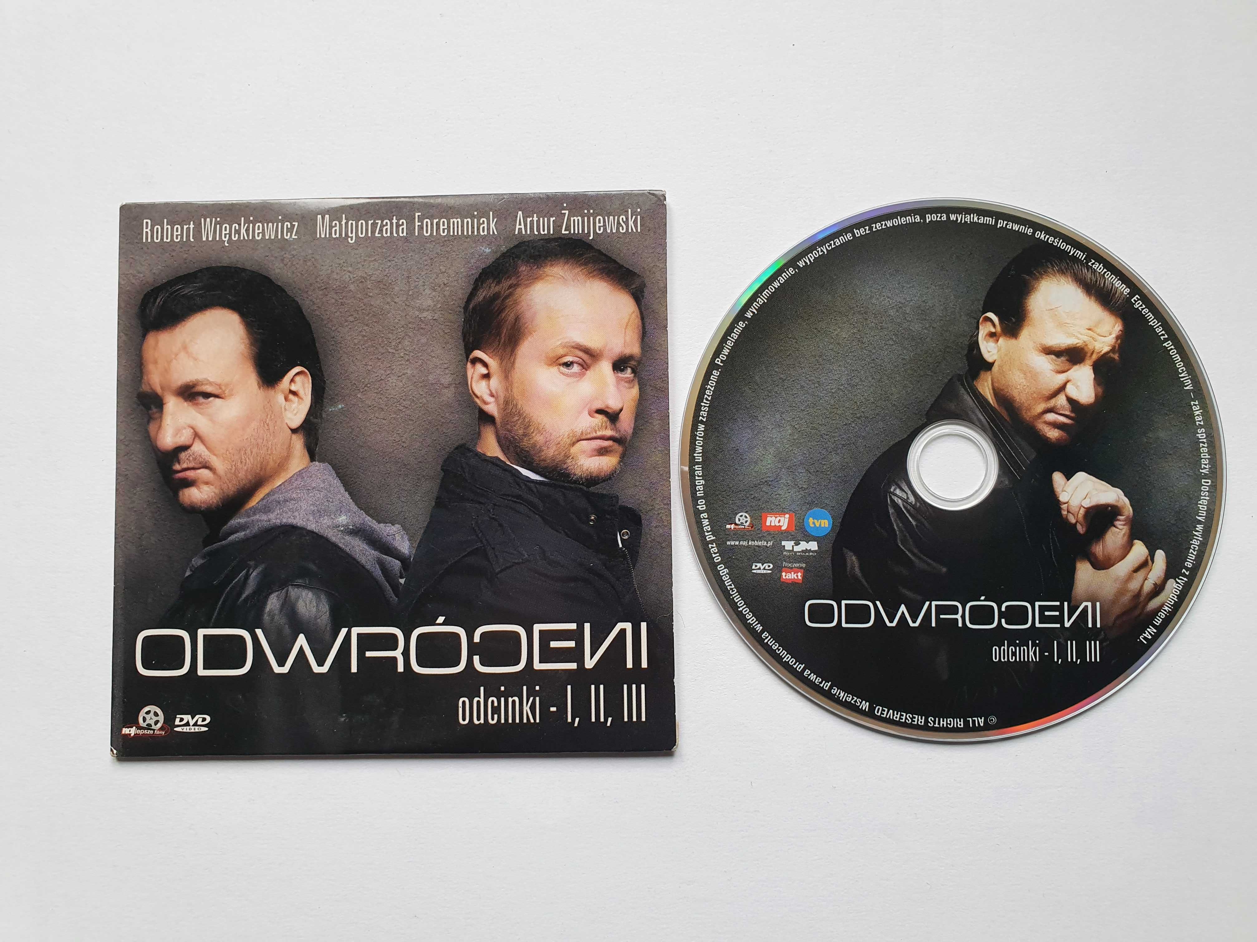 Serial Odwróceni.  Odcinki I - VII. Dwie płyty DVD