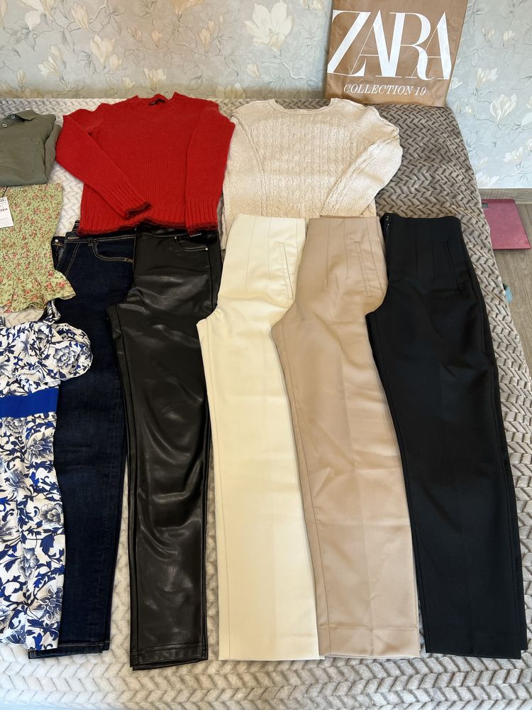 Готовий образ Zara джинсова куртка /брюки S