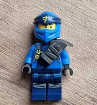 Lego minifigurka ninja Ninjago Jay Spinjitzu akcesoria podwójna twarz