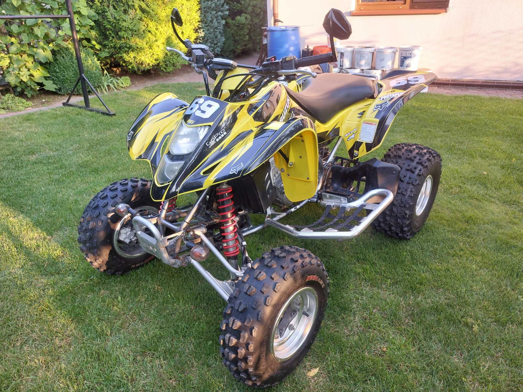 Suzuki LTZ 400 Homologacja  Zarejestrowany L7e