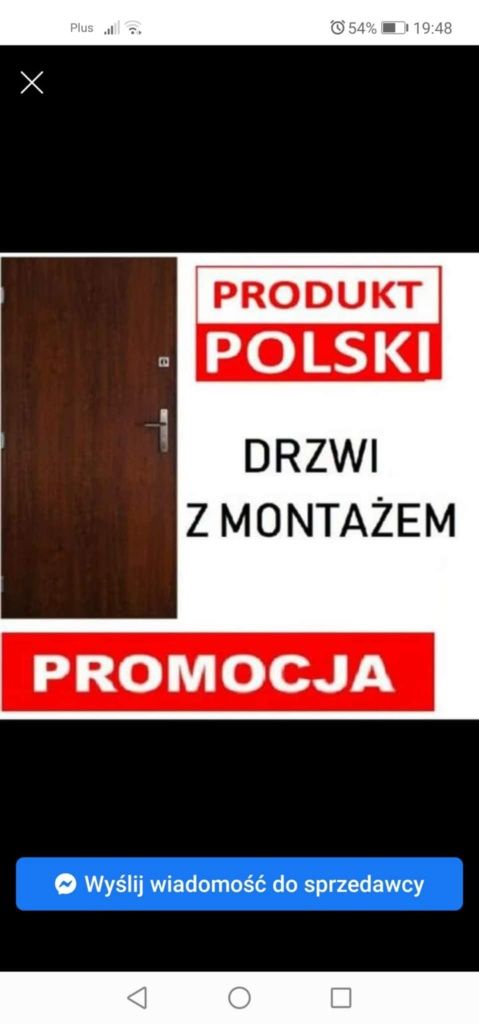 Drzwi zewnętrzne z montażem CAŁY ŚLĄSK