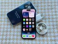 IPHONE 14 PRO 128Gb АКБ 99% Space Black NEVERLOCK ( 64916)
