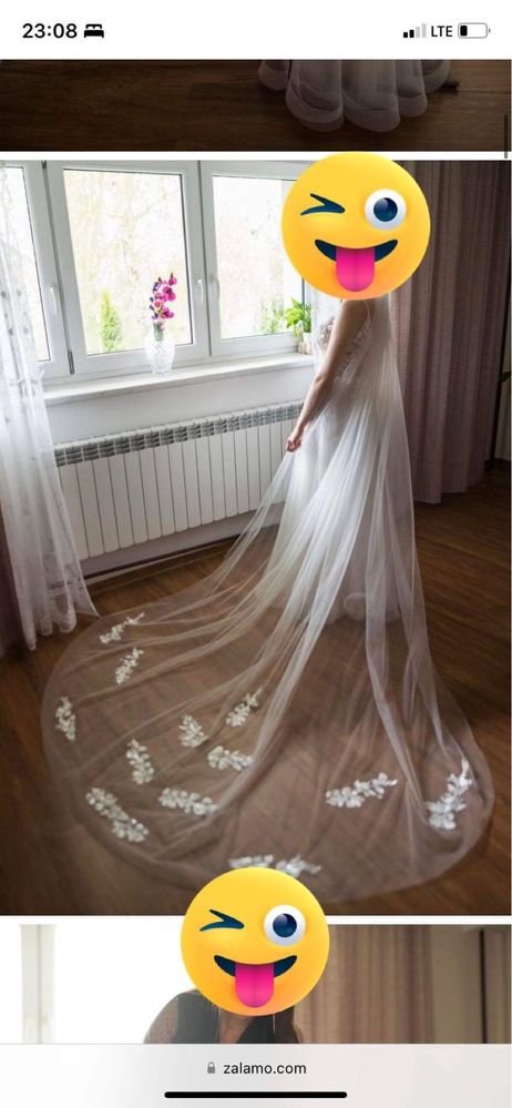 Suknia ślubna 2022 z welonami