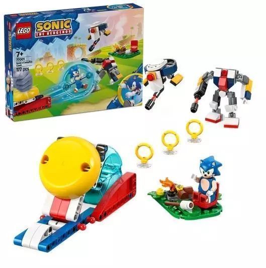 LEGO Sonic the Hedgehog™ Sonic i biwakowa bitwa 77001. LEGO