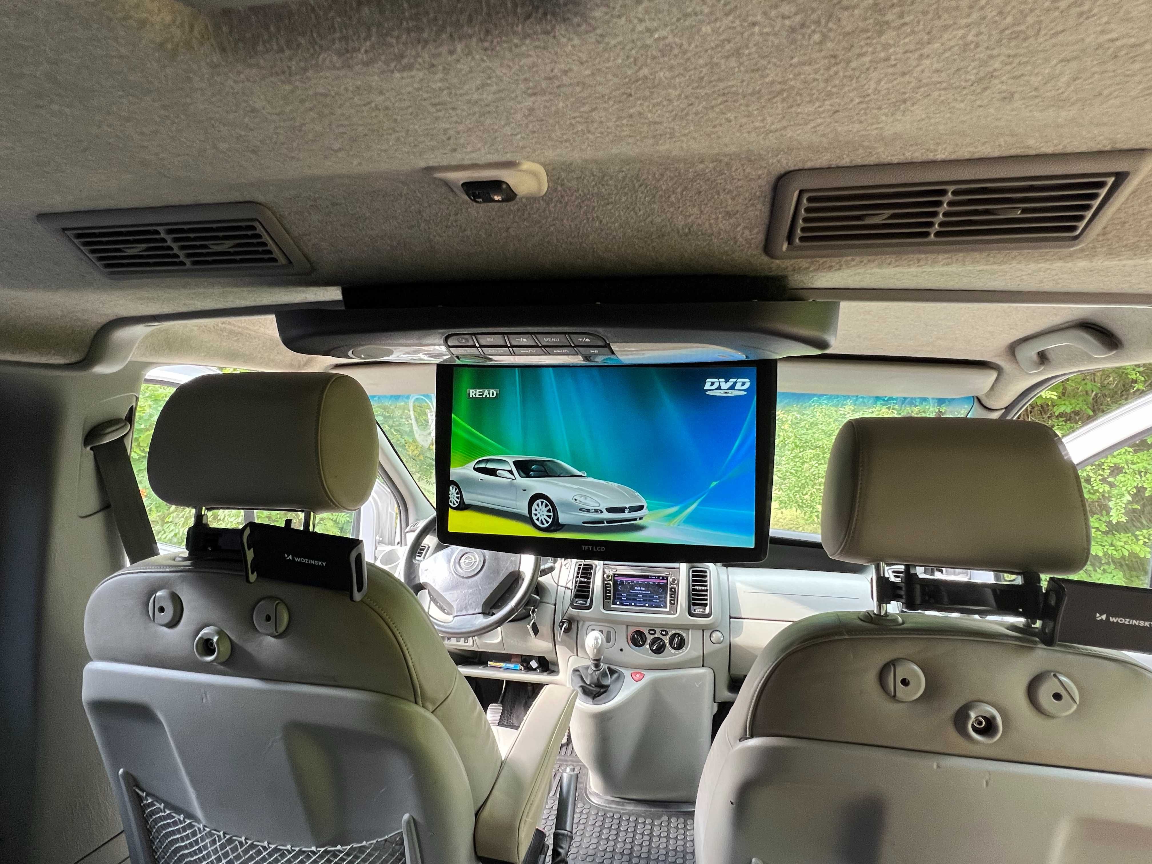 Opel Vivaro L2H1 2.0 Benzyna + Gaz 2006r 8-Osobowy Telewizor 384tys.km