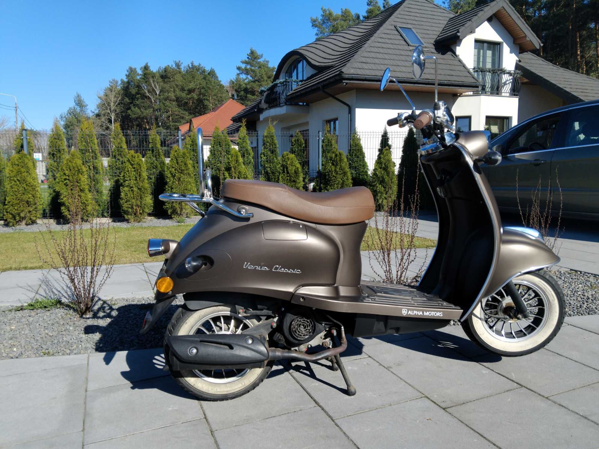 Alpha Motors, Venus  Classic 50 , 4T,  2020 rok,BEZ PRAWA REJESTRACJI.