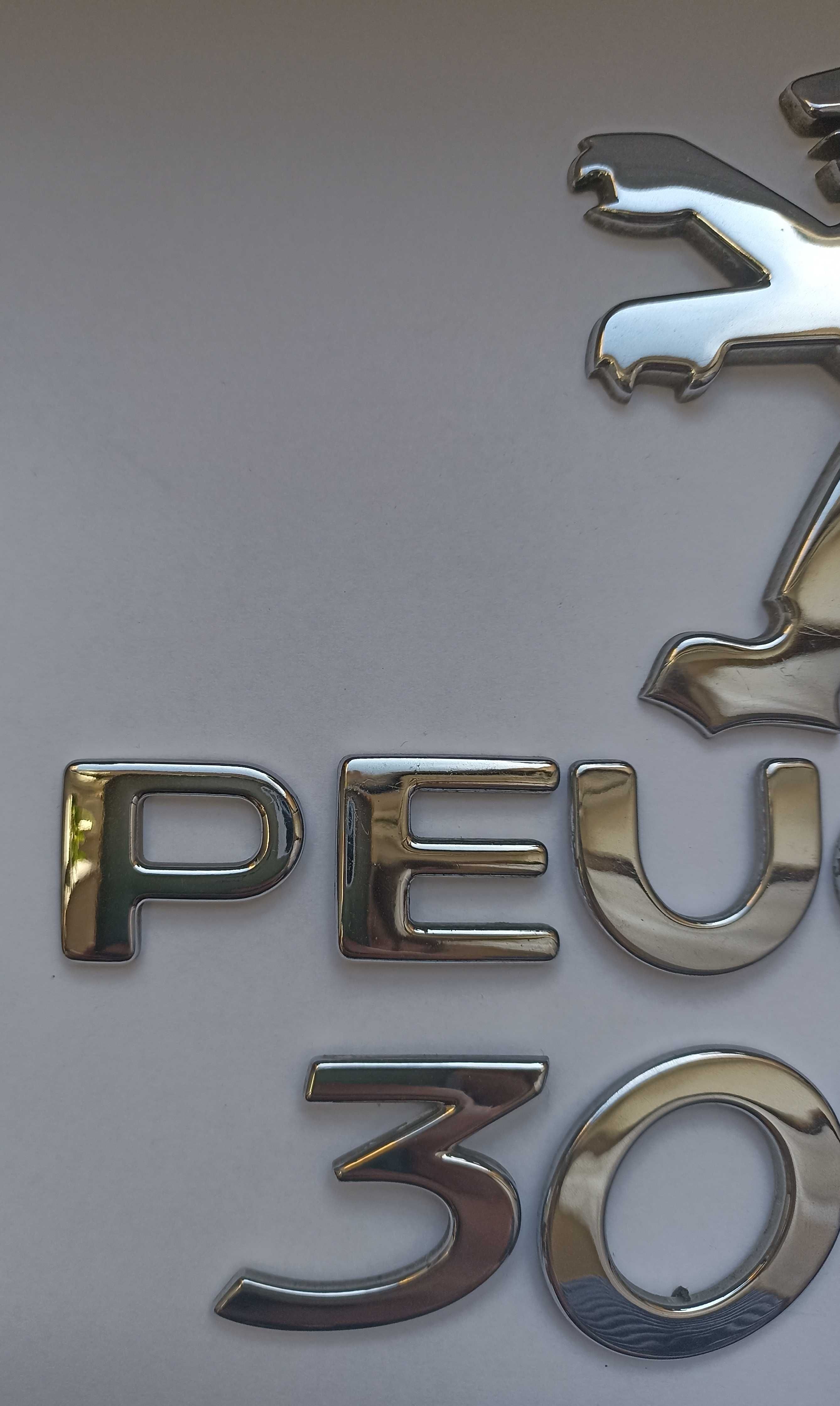 Napis emblemat Peugeot 307 sw 02-08r