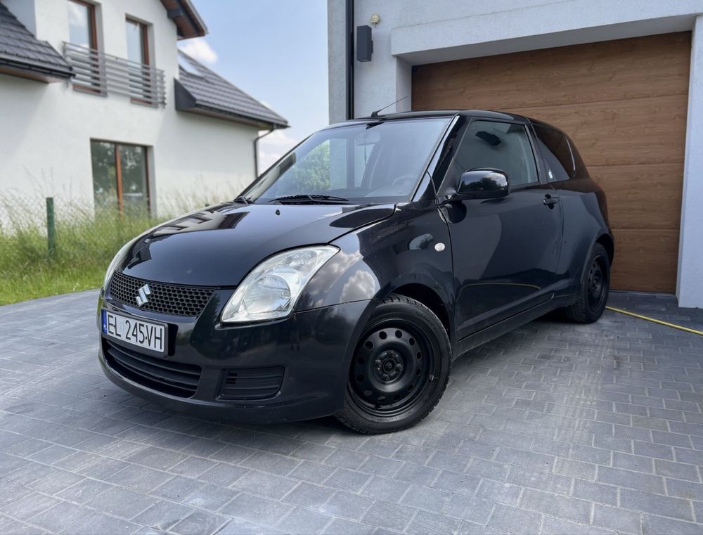 Suzuki Swift 1.3 2008r, klimatyzacja, podgrzewane fotele, el. lusterka
