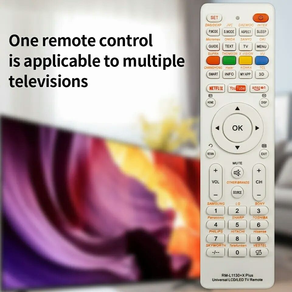 Piloty do telewizorów, DVD, Audio wieże, dekoderów