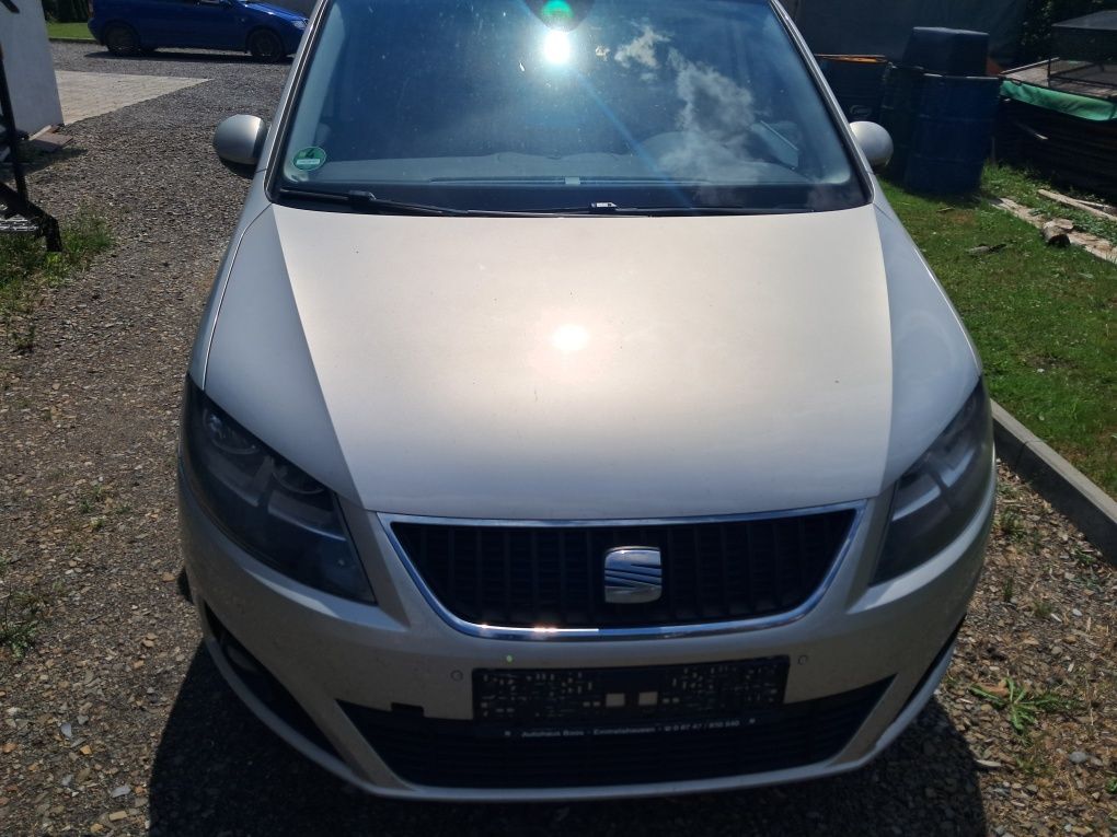 Seat Alhambra na części 2.0 TSI 220 kod LR7L zderzak drzwi maska klapa