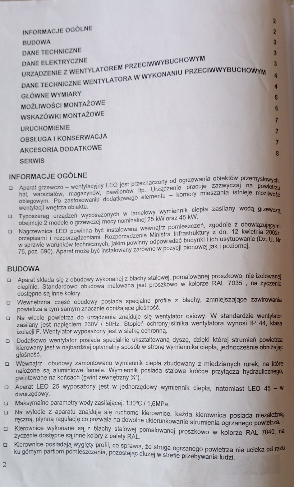 Nagrzewnica wentylatorowa - Flowair- ogrzewanie hal, produkcji, warszt