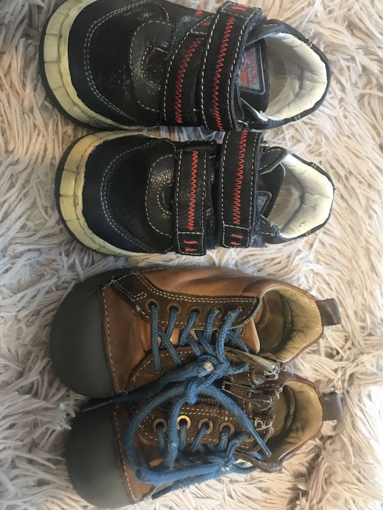 Buty niemowlęce dla chłopca