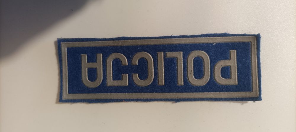 Naszywka ma mundur polowy dla milocji