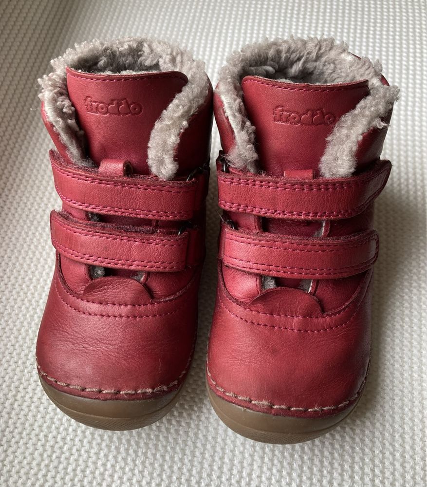 Froddo Paix Winter 23 buty zimowe z wełną na rzepy