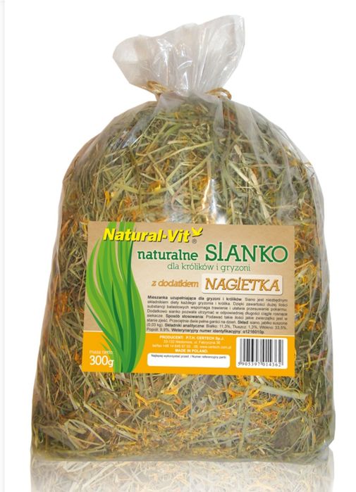 Sianko dla gryzoni+nagietek 300g