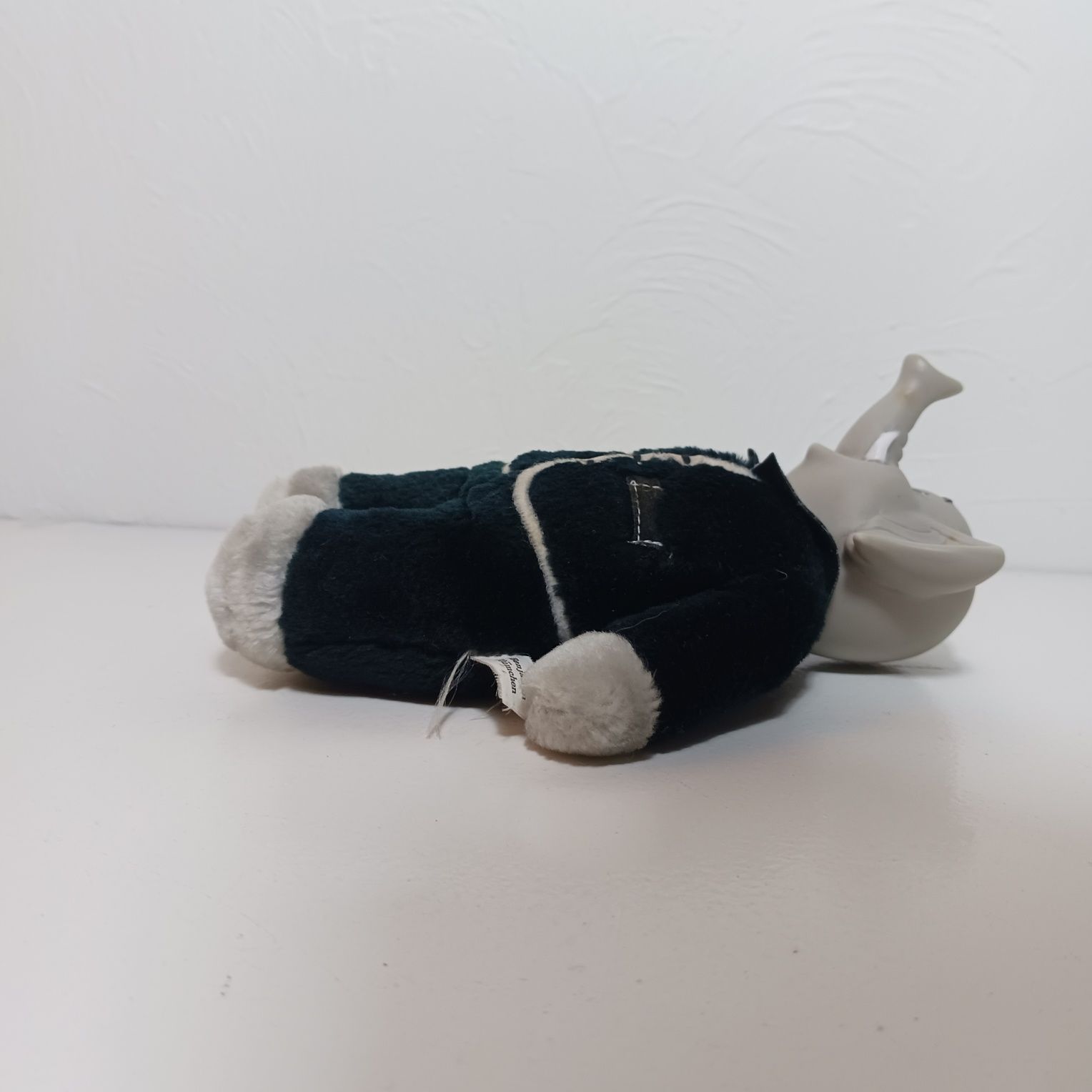 Vintage Benjamin Blümchen słoń pluszowa figurka gumowa twarz mattel
