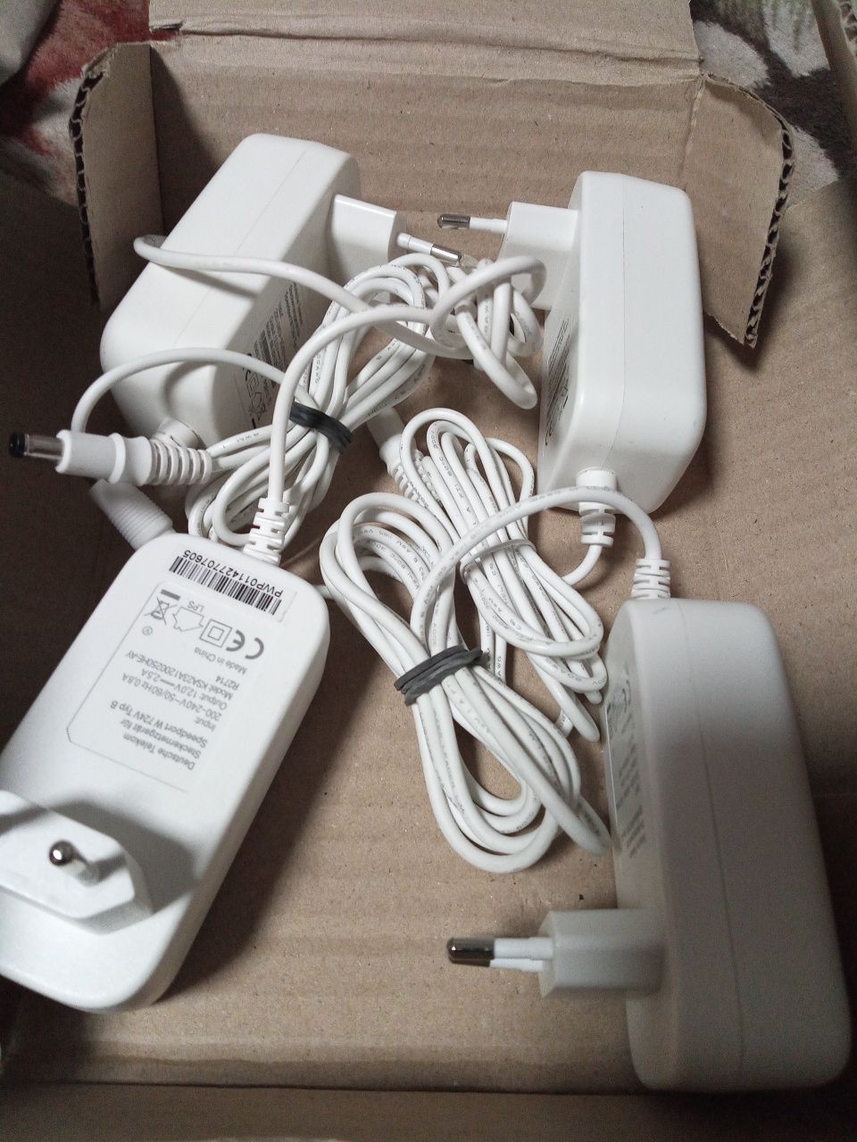 3 шт Deutsche Telekom блок адаптер живлення 12В 12V 2.5А 30W