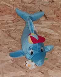 Peluche golfinho azul