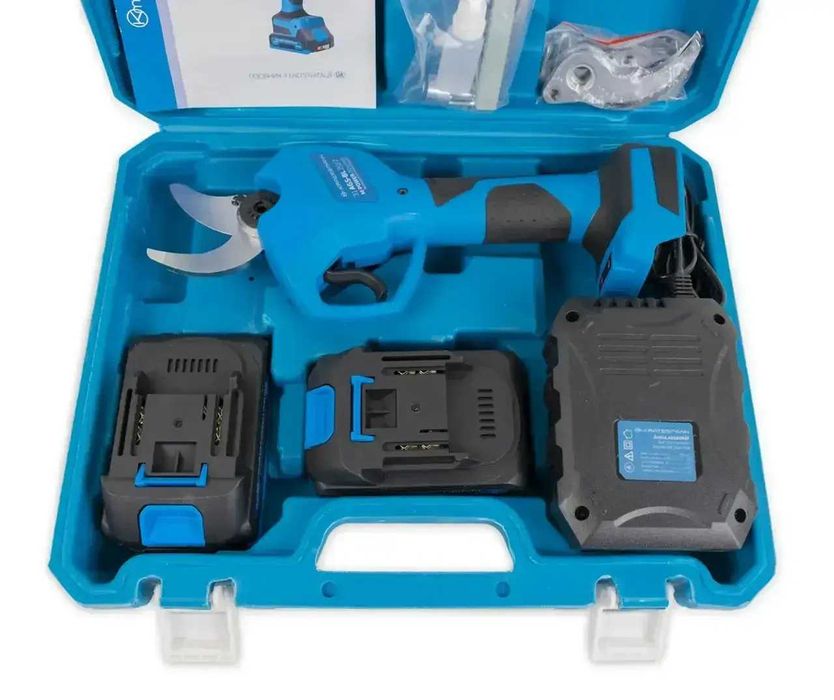 Аккумуляторный секатор Крайсман 31 AGS-BL 20/2 +Высоторез 2,5м