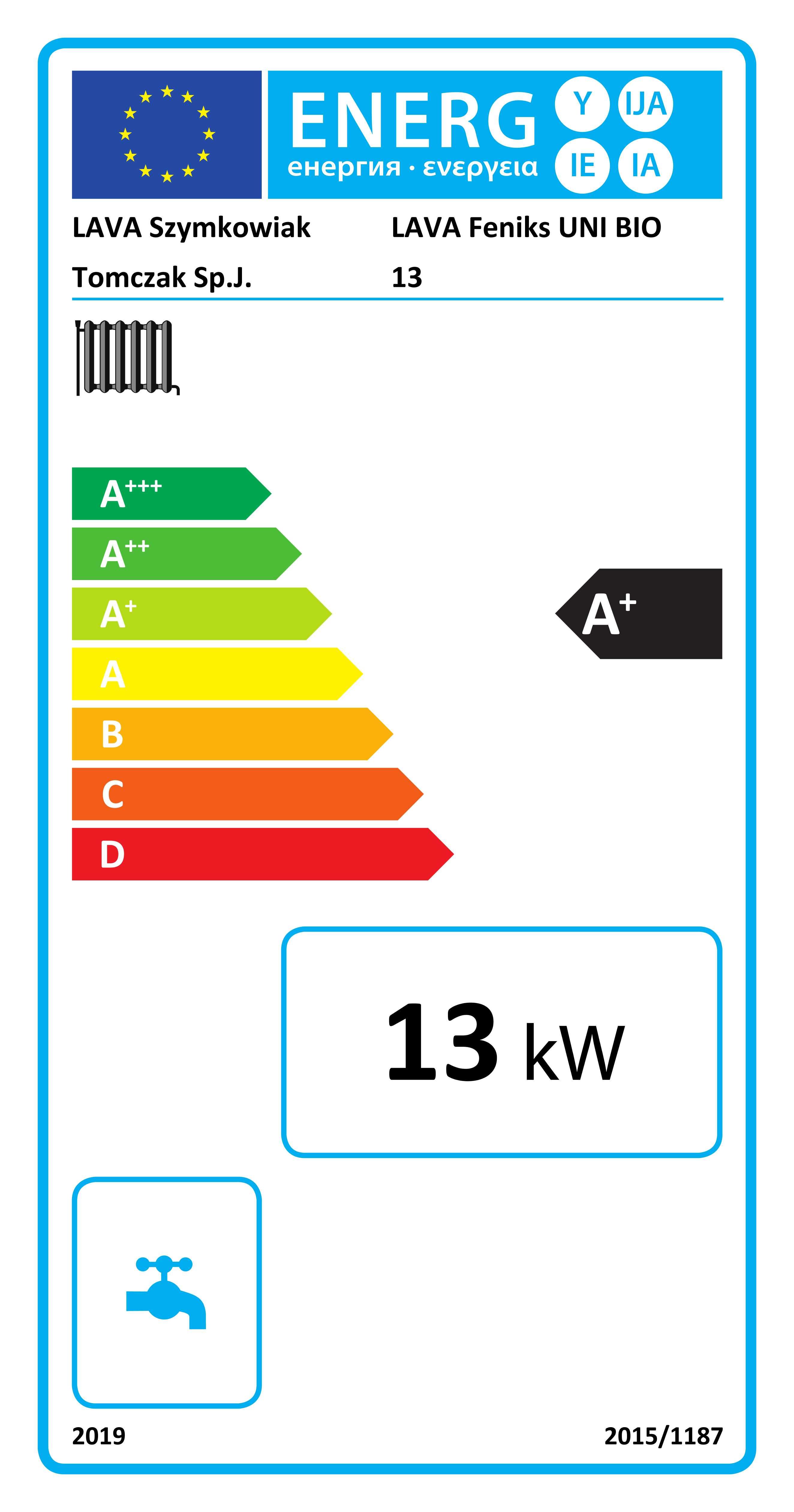 Kocioł UniBio 13kW