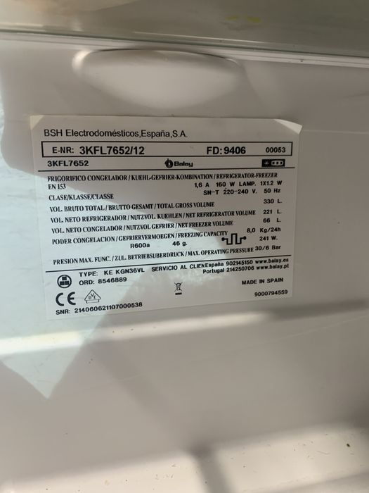 Vendo frigorifico em Coimbra