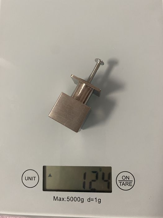 Puxadores de aluminio