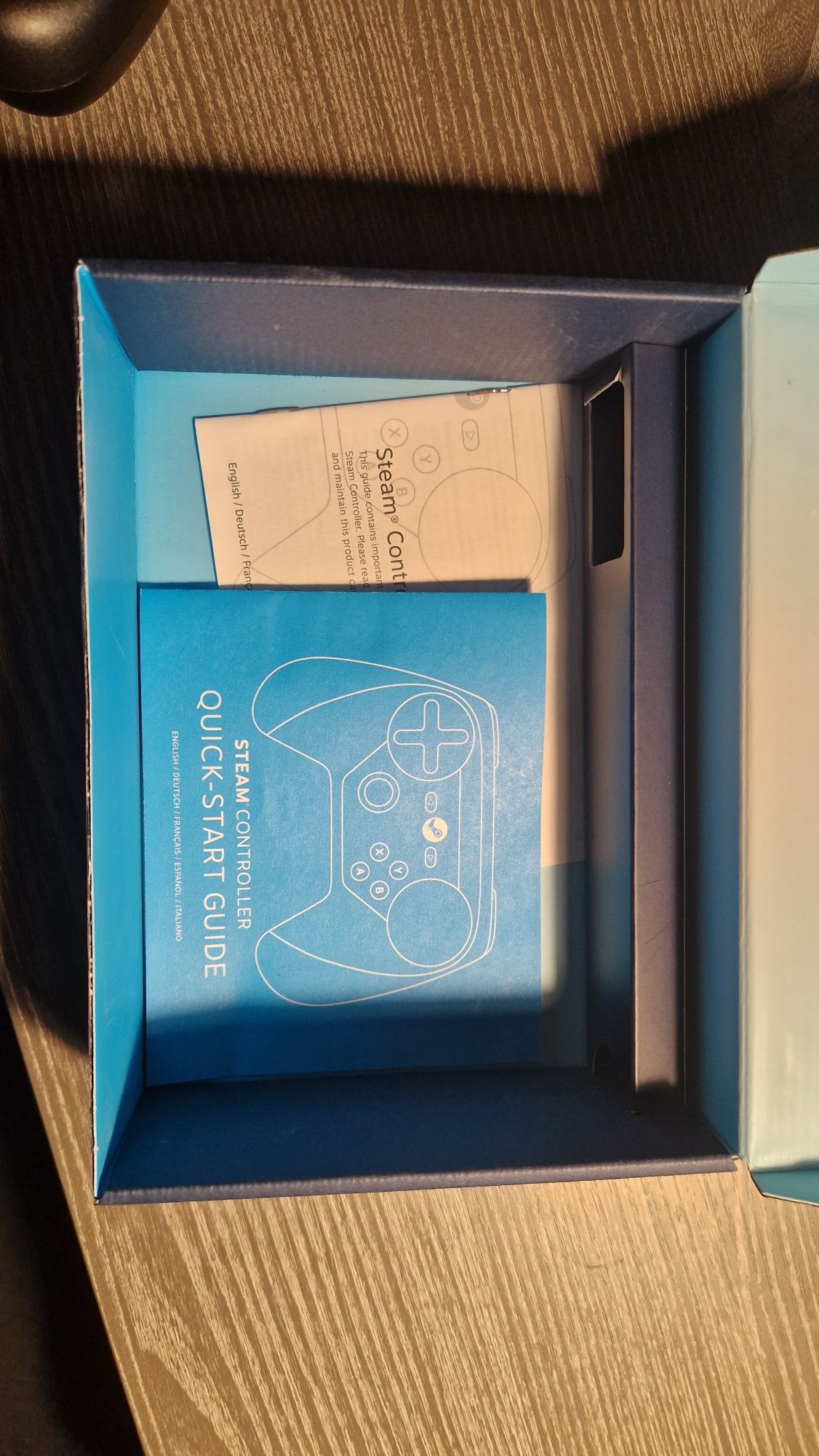 Steam Controller Pad Gamepad od Valve używany  bardzo dobry pudełko