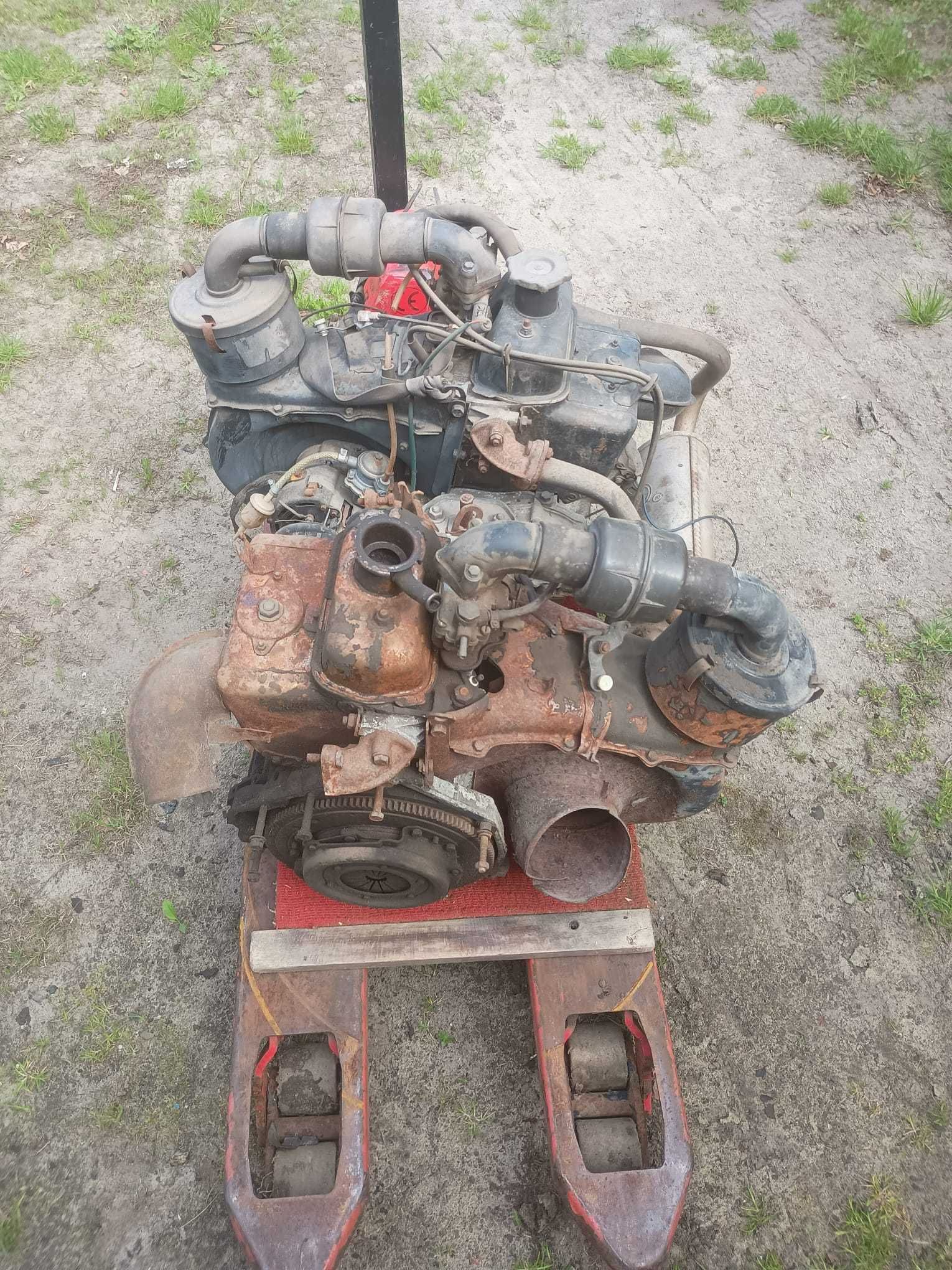 2x silnik z skrzynią biegów Fiat 126p maluch