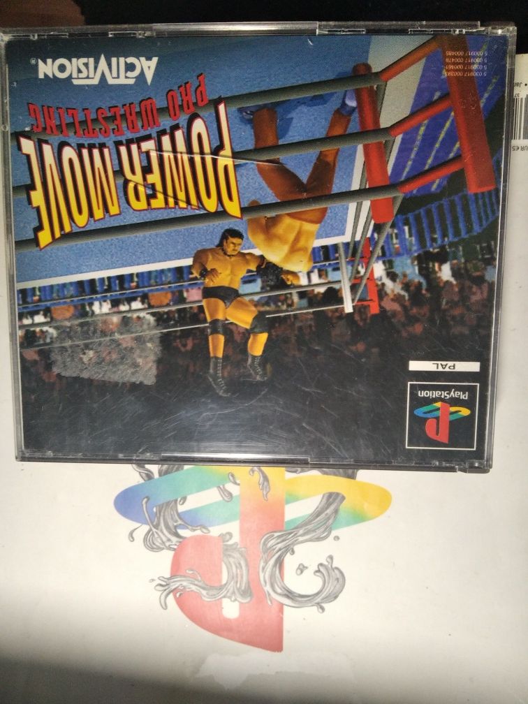 Powermove Pro Wrestling ps1 psx