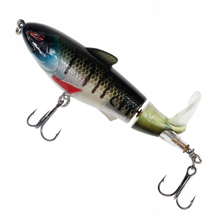 Wobler Popper Flopper na szczupaka suma sandacza zestaw 5 sztuk