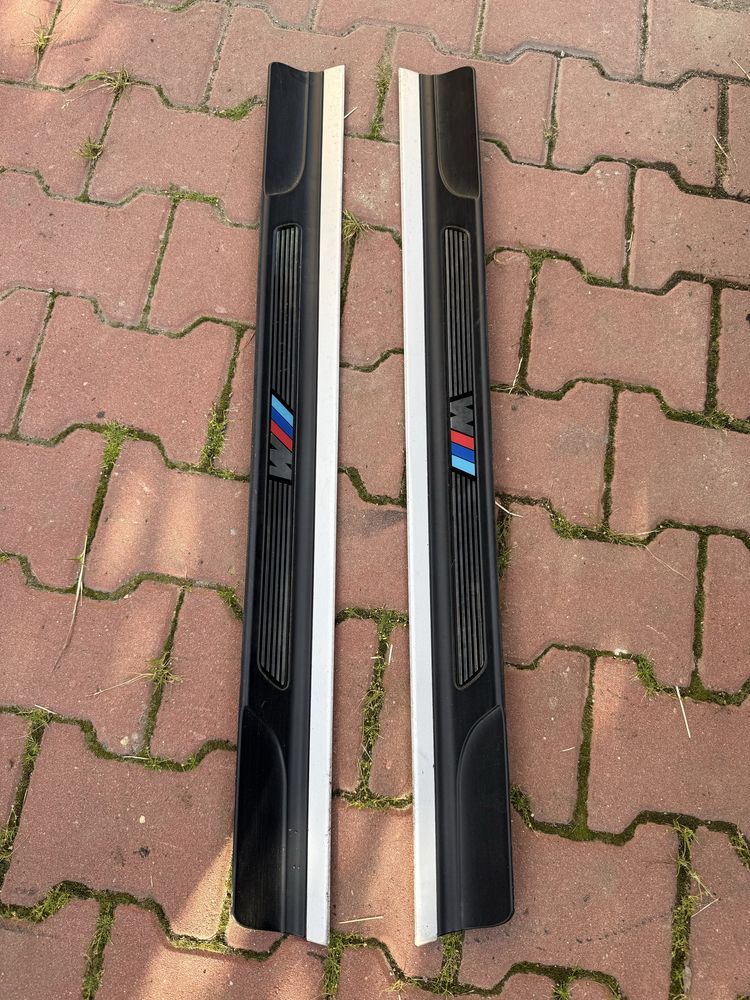 Listwy m pakiet wewnątrzprogowe e46 coupe cabrio